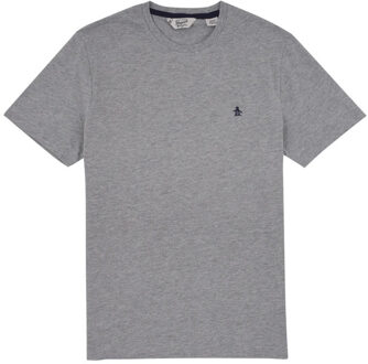 Sticker pete tipped ringer grey Grijs - L