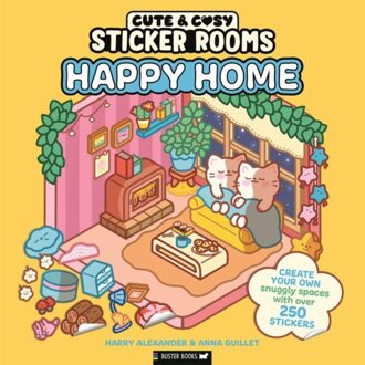 Sticker Rooms: Happy Home - Cute & Cosy - Harry Alexander