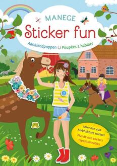 stickerboek aankleedpoppen manege 400 stickers