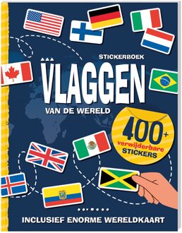Stickerboek Vlaggen Van De Wereld - Interstat