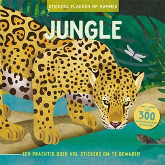 Stickers plakken op nummer - Jungle -   (ISBN: 9789463549196)