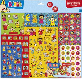 Stickerset Bumba XL Multikleur - Print
