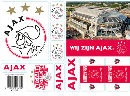 Stickervel ajax A5