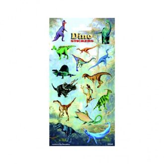 Stickervel dinosaurus kinder stickertjes Multikleur