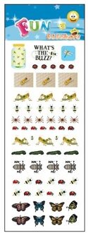 Stickervelletje insecten Multi