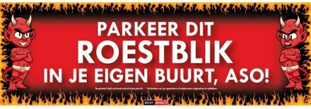 Sticky Devil Parkeer dit roestblik in je eigen buurt, aso