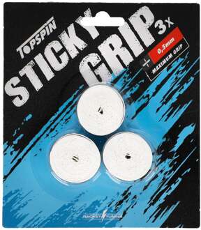 Sticky Grip Verpakking 3 Stuks-Wit - nosize