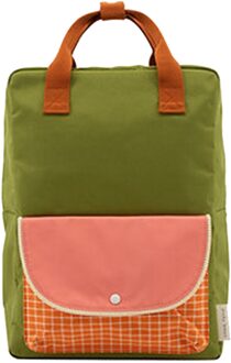 Sticky Lemon Backpack Large Farmhouse Envelope sprout green Kindertas Multicolor - H 38 x B 27 x D 13