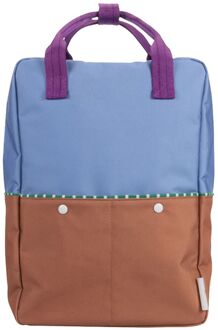 Sticky Lemon Better Together Colourblocking Backpack Large badminton blue leather ball schooltas kind Multicolor - H 38 x B 27 x D 13 cm