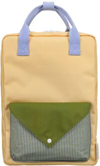 Sticky Lemon Lemon Tree Kinderrugzak - Envelope - Large twiggy beige schooltas kind Multicolor - H 38 x B 27 x D 13 cm