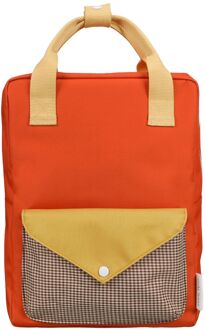Sticky Lemon Lemon Tree Kinderrugzak - Envelope - Medium campfire orange schooltas kind Multicolor - H 32 x B 23.5 x D 13 cm