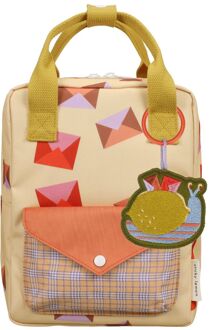 Sticky Lemon Lemon Tree Kinderrugzak - Envelope - Small snail mail schooltas kind Multicolor - H 26 x B 20 x D 13 cm