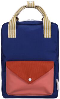 Sticky lemon rugzak medium wonders of the deep sea envelope - ned blue