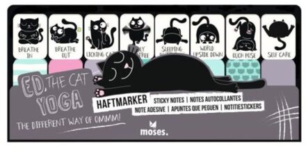 sticky notes yoga, set van 8