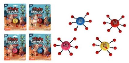 Sticky Window walker 8cm op kaart verschillende