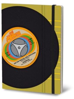 Stifflexible notitieboekje vinyl, 15 x 21 cm, soul notes