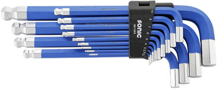 Stiftsleutelset, inbus met kogelkop met magneet 13-dlg. 601305