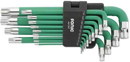 Stiftsleutelset, TX, met magneet, 13-dlg. 601307