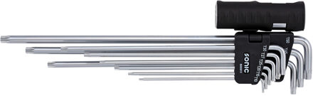 Stiftsleutelset TX, XXL met boring 9-dlg. 600911