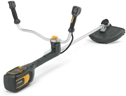 Stiga BC 700e B Kit Accu Bosmaaier | 7 serie | 0,5 kW | inductie | 38 cm | bike | TriArc | B&W | 1x 48V E440 accu + C 430 F lader | Dubbel harnas
