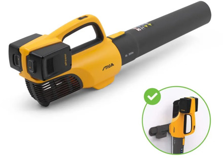 Stiga BL 300e | Bladblazer | 3 serie | 0,5 kW | 43 m/s | 12m³/min | exclusief accu/lader, incl docking station - 273500001/ST1