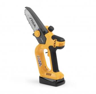 Stiga PR 100e Kit | Accu Snoeizaag | 1 serie | 0,3 kW | Zwaardlengte 13 cm | 7,5 m/sec | inclusief 1x 2Ah accu en oplader - 271432101/ST1