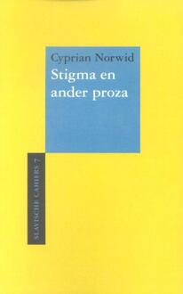 Stigma en ander proza - Boek Cyprian Norwid (9061433460)