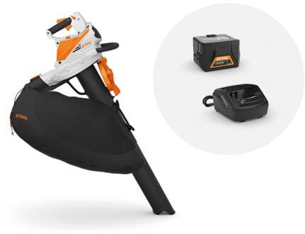 Stihl SHA 56 Accu-zuighakselaar | Set | 36 V | 56 m/s | Incl. 1x AK 20 accu en AL 101 lader - SA022000000