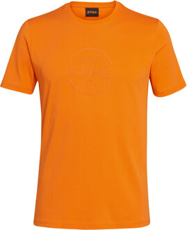 Stihl T-shirt | STIHL LOGO-CIRCLE | Oranje | Maat S - 4206003748