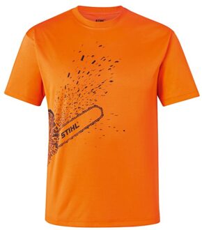 Stihl Werk-T-Shirt Dynamic | Mag Cool | Oranje | Maat L - 883020156