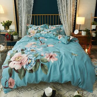 Stijl 2 Of 3 Stuks Sinicism Afdrukken Zachte Dekbedovertrek Sets 1 Dekbedovertrek 1/2 Kussenslopen Enkele twin Volledige Koningin Koning 4