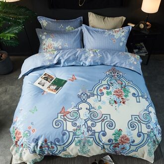 Stijl 2 Of 3 Stuks Sinicism Afdrukken Zachte Dekbedovertrek Sets 1 Dekbedovertrek 1/2 Kussenslopen Enkele twin Volledige Koningin Koning