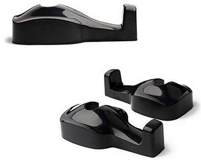 Stijl 2Pcs Handige Zwarte Auto Suv Auto Truck Zelfklevende Haak Hanger Bag Purse Organizer Houder