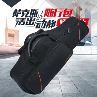 Stijl Alto Sachs Bao Eb Saxofoon Zak Dikke Saxofoon Rugzak Fluwelen Voering S 15 Tharwa zak blauw nee Giveaway