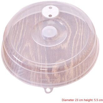 Stijl Anti-Ploetert Plaat Deksel Voor Magnetron Met Stoom Vent Kom Voedsel Bescherming Plastic Vers Houden deksels Cover groot