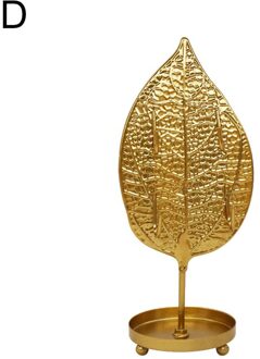 Stijl Bladvorm Ijzer Sieraden Display Rack Stand Oorbellen Ketting Armband Organisator Opslag Houders Desktop Decor