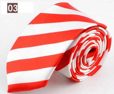 STIJL Blauw Rood Groen Wit Geel Zwart Stripe Man's Classic Rayon Polyester Zaken Wedding Party Mannen Mode stropdas 03