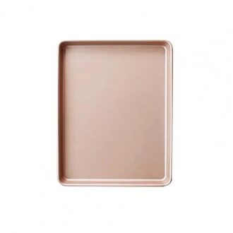 Stijl Duurzaam Bakplaat Non-stick Anti-Scratch Carbon Staal Rechthoekige Brood Mal Voor Bakkerij Keuken Benodigdheden producten gouden M