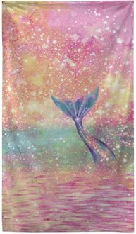 Stijl Innovatieve Badhanddoek Mermaid Beach Handdoek Creatieve Afdrukken Zonnebrandcrème Sjaal Sneldrogende Handdoek roze