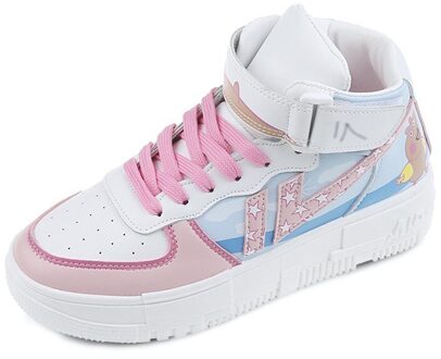 Stijl Mode Lente Vrouwelijke Sneakers Vrouwen Schoenen Koreaanse Mesh Dames Schoenen Vrouw Lace Up Casual Wandelschoenen schoenen 37