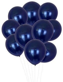 Stijl Nachtlampje Blauwe Ballon Rubber Ballonnen Verjaardagsfeestje Decoratie Stadium Sapphire Blue Bruiloft Decoratie Helium Ballo