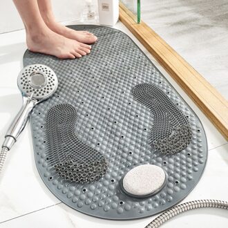 Stijl Pvc Wc Badkamer Antislip Mat Huishoudelijke Badkamer Grind Stone Floor Mat Douche Massage Voet Mat Overigen