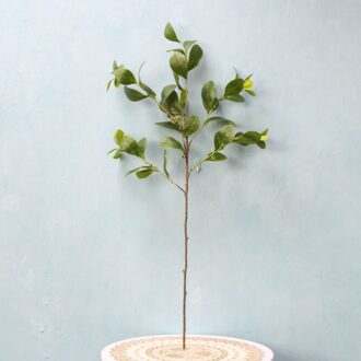 Stijl Real Touch Simulatie Planten Waterkers Bladeren Kerst Familie Diner Woonkamer Home Decoratie Bloemstuk