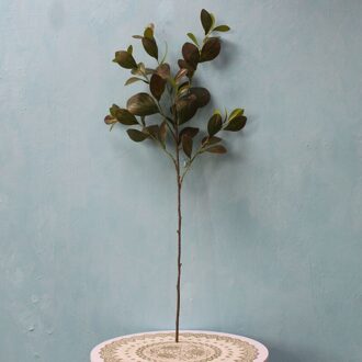 Stijl Real Touch Simulatie Planten Waterkers Bladeren Kerst Familie Diner Woonkamer Home Decoratie Bloemstuk