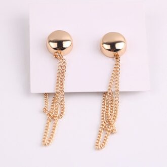 Stijl Sterke Magnetische Moslim Sjaal Gesp Zonder Trace Met Ketting gouden