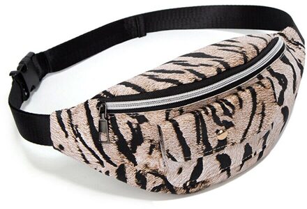 Stijl Taille Tas Vrouwelijke Riem Borst Handtas Unisex Fanny Pack Dames Taille Pack Belly Tassen Portemonnee Beige