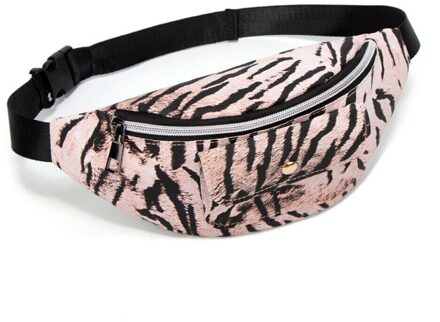 Stijl Taille Tas Vrouwelijke Riem Borst Handtas Unisex Fanny Pack Dames Taille Pack Belly Tassen Portemonnee Roze