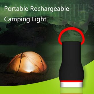 Stijl Verlichting Tent Licht Outdoor Led Camping Lamp Oplaadbare Camping Lamp Camping Lamp Eenvoudige Hand Lantaarn Rood