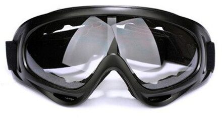 Stijl Winter Winddicht Skiën Goggles Outdoor Sport Bril Skibril Stofdicht Moto Fietsen Zonnebril transparant