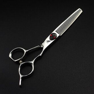 Stijlen Red Eye Skull Haar Schaar 440C Haar Stylist Professionele Kappers Gereedschap 6 Inch Kappers Schaar het verdunnen scissors